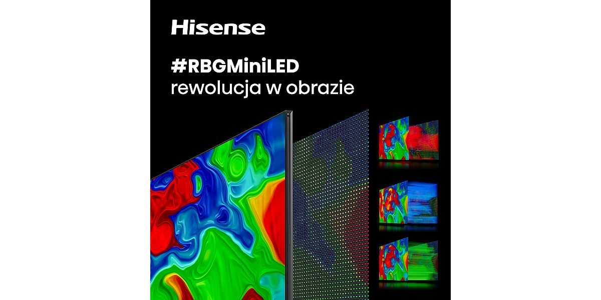 116-calowy telewizor Hisense U7S Pro z technologią RGB-MiniLED