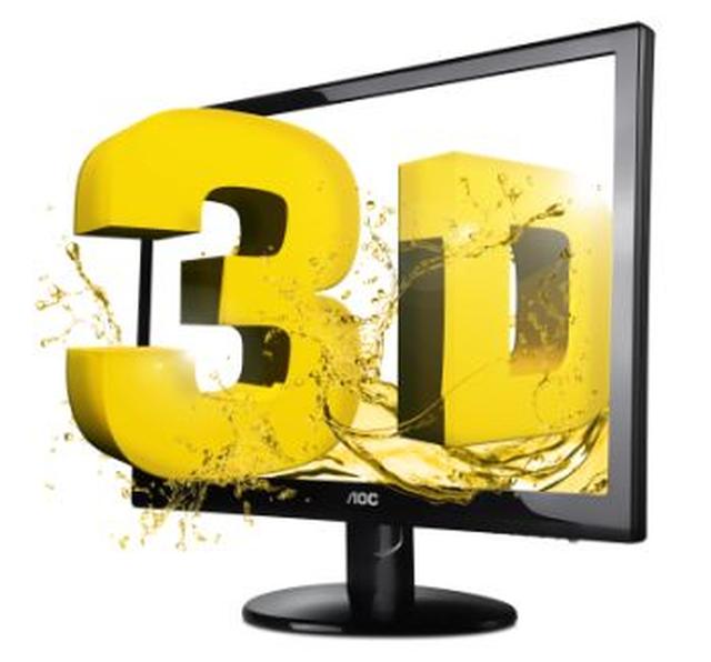 Nowy, panoramiczny monitor 3D AOC