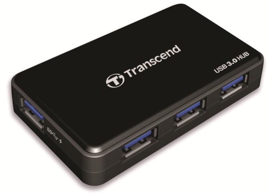 TRANSCEND HUB3 – więcej portów USB3.0 i szybkie ładowanie smartfona