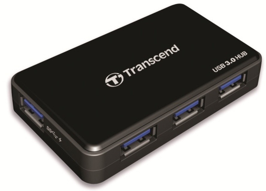 TRANSCEND HUB3 – więcej portów USB3.0 i szybkie ładowanie smartfona 