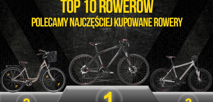 Ranking TOP 10 Rowerów – Polecamy Najchętniej Kupowane Rowery