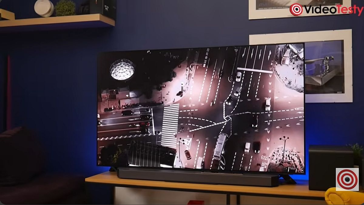 test telewizora i soundbara Samsung