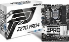 Płyta główna ASRock Z270 Pro4, Z270, DDR4, HDMI, DVI-D, VGA, ATX