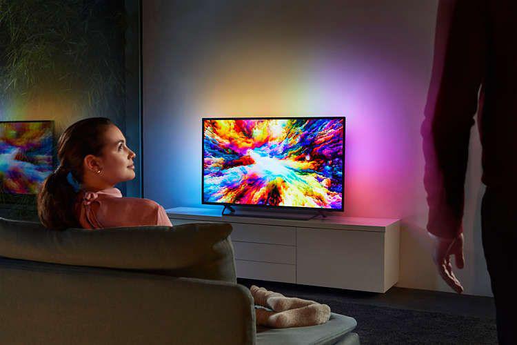 Philips 55PUS7303/12 4K, HDR Plus, Android, AMBILIGHT 3, QWERTY