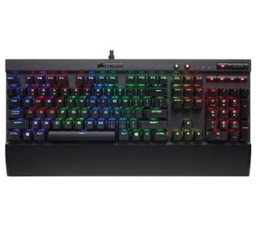 Corsair Gaming K70 LUX RGB Cherry MX SILENT Mechanical Gaming Keyboard