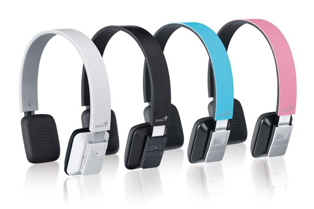 Lekkie i wygodne słuchawki Bluetooth od Geniusa