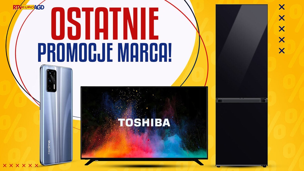 Oszczędź 800 zł na telewizorze! Ostatnie promocje marca
