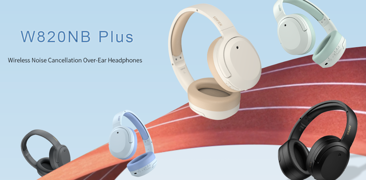 Słuchawki Edifier W820NB Plus w różnych kolorach