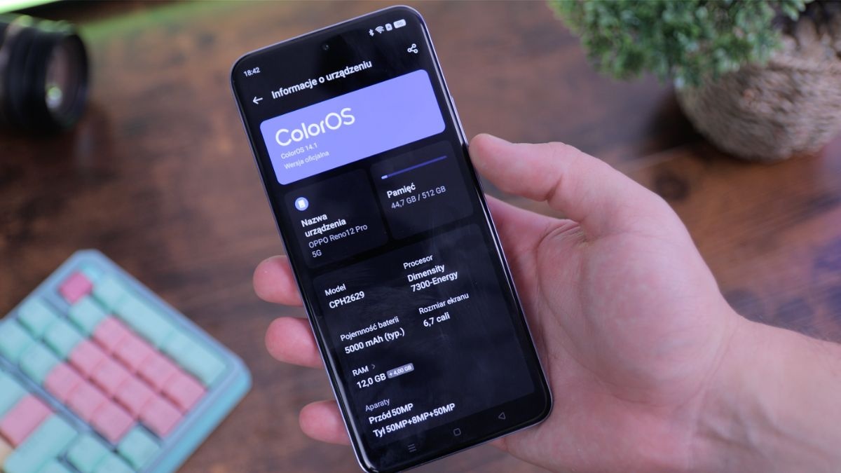 oppo reno12 pro 5g system