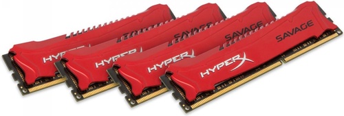 Kingston HyperX Savage Red DDR3 DIMM 32GB 1866MHz (4x8GB) HX318C9SRK4/32