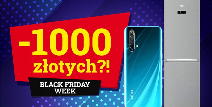 1000 złotych mniej w RTV Euro AGD podczas Black Friday Week!