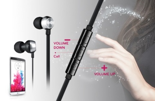 LG Słuchawki kablowe LG HSS-530 Black