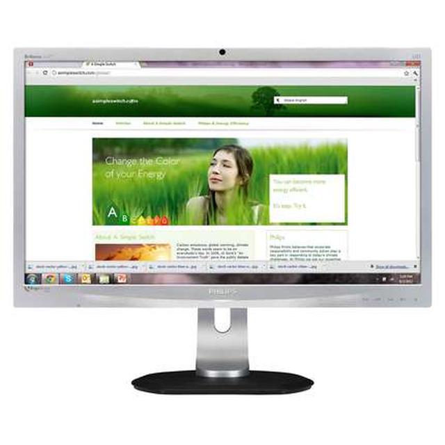Innowacyjny monitor Philips 241P4LRYES z czujnikiem ErgoSensor, który dba o dobrą podstawę i higienę