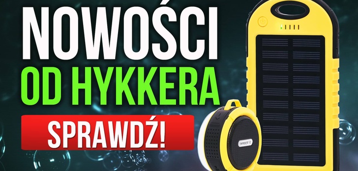 Głośnik i Powerbank - Wakacyjny Duet od Hykker Wkrótce w Biedronce