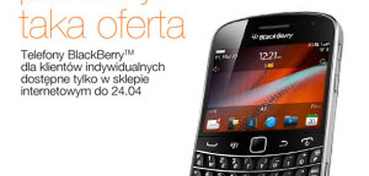 Smartfony Black Berry w szalonych cenach, dla każdego w Orange 