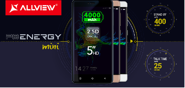 Allview P8 Energy Mini - Wytrzymały Ekran, Pojemna Bateria