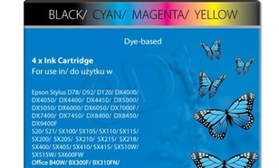 ActiveJet AE-M715R multipack tusz czarny, cyan, magenta, żółty do drukarki Epson (zamiennik Epson T0715) Premium