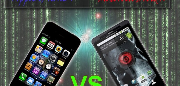 iPhone 4 vs. Droid X