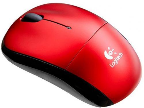 Logitech LOGITECH M217 WIRELESS RED + POKROWIEC 16