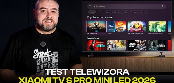 Xiaomi TV S Pro Mini LED 2026 - udane wejście w segment premium?
