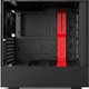Nzxt H500i, okno, czarno czerwony (CA-H500W-BR)