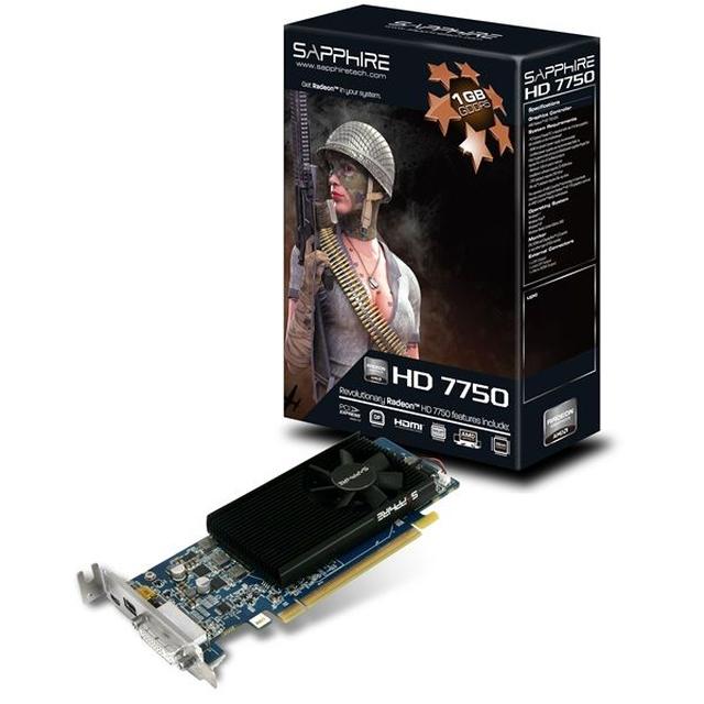 SAPPHIRE HD 7750 Low Profile – niskoprofilowa karta graficzna