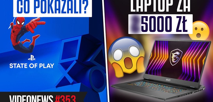 Podsumowanie State of Play, laptop za grubą kasę, domowa energia wodorowa - VideoNews 353