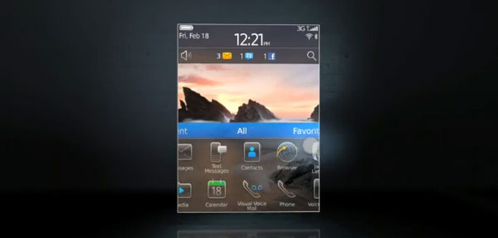 Nowy interfejs BlackBerry 6