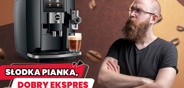 Słodka pianka z ekspresu do kawy: Test Jura J10