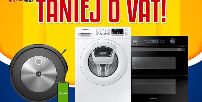 AGD taniej nawet o 800 złotych! Robot planetarny, piekarnik lub lodówka
