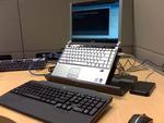 Logitech Alto Cordless - klawiatura i podstawka dla notebooków