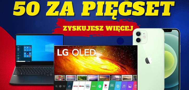 LG OLED za 4249 zł! 50 zł rabatu za każde 500 zł w RTV Euro AGD!