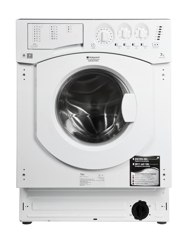 Ariston AWM 1081 EU ( 1000 obr/min ; 7 kg ; 595mm ; Klasa A+ )