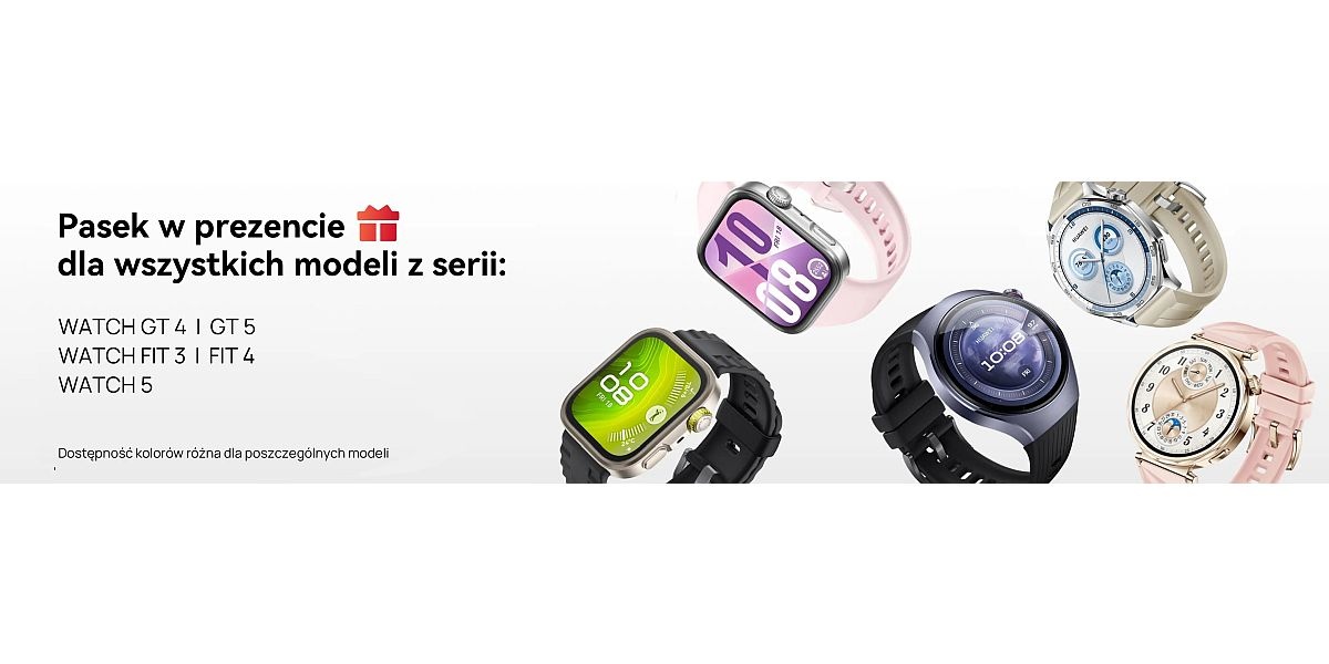 promocja smartwatche Huawei