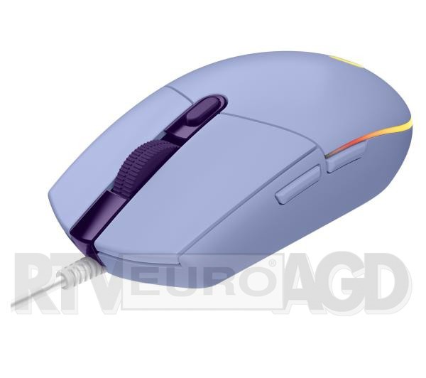Logitech G102 LIGHTSYNC (liliowy)