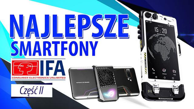 Unikalne telefony z IFA 2019! Asus dla graczy, telefon kryptowalutowy, debiut TCL