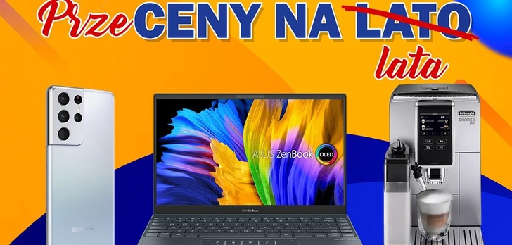 S21 Ultra taniej o 1000 zł i nie tylko! Przeceny na lata w RTV Euro AGD