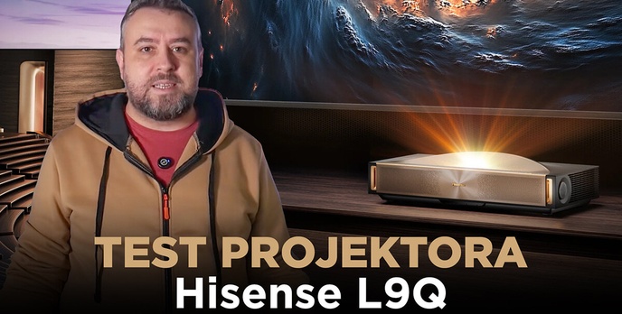 Duży ekran bez kompromisów. Hisense L9Q Laser TV