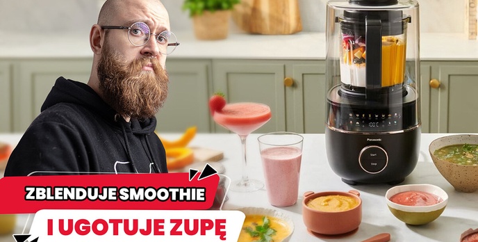 Blender, w którym ugotujesz zupę! TEST Panasonic MX-HG4401