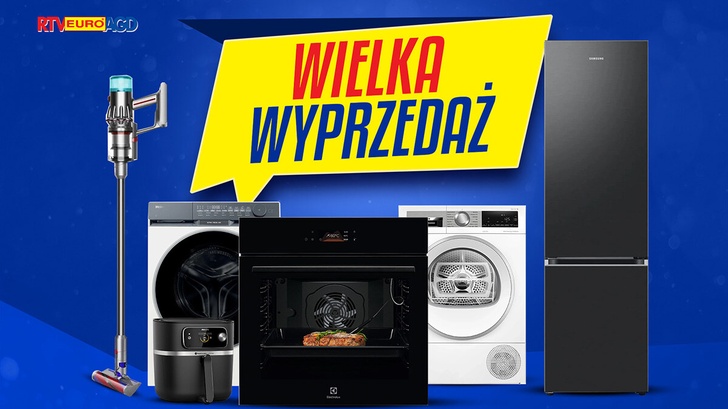 Wielka wyprzedaż w RTV Euro AGD - Małe i duże AGD w promocyjnych cenach!