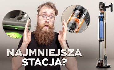 TEST odkurzacza UWANT V600: bardzo mała stacja!