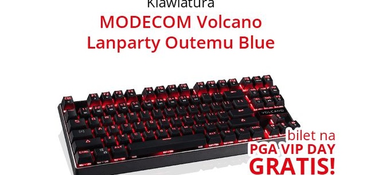 MODECOM Volcano Lanparty - Jeszcze Taniej i z Biletem na PGA