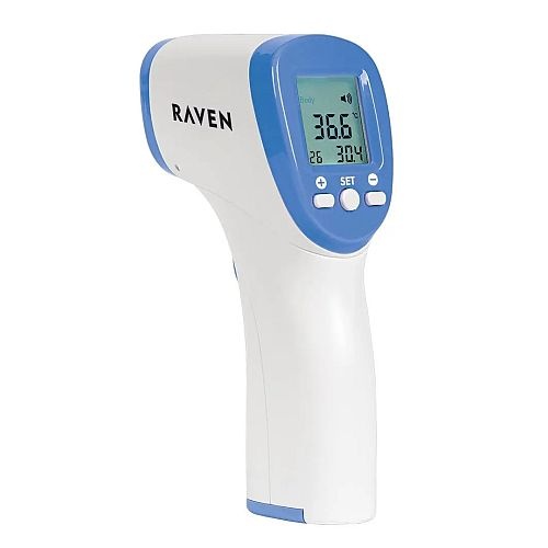 dokładny bezdotykowy termometr na podczerwień Raven ETBD004