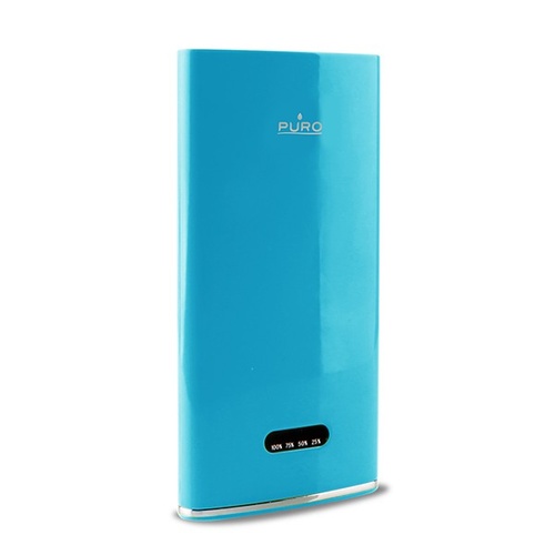 Puro External Battery Power Bank 4000 mAh niebieski