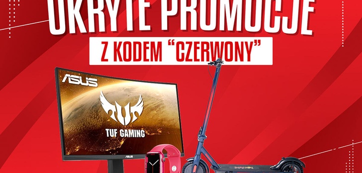 Promocje z czerwonym kodem! Tańszy Apple Watch, iPhone i hulajnoga