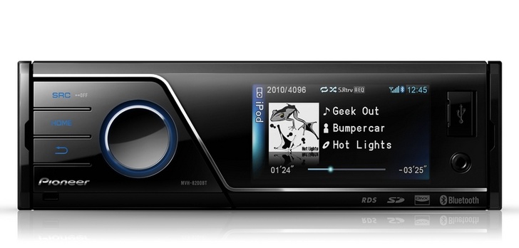 Pioneer MVH-8200BT - Odtwarzacz do Samochodu z Bluetooth