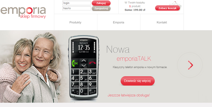 Senior jest w Internecie - każdy to widzi