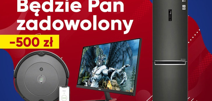 Promocje dla każdego - Od Roomby po monitor gamingowy
