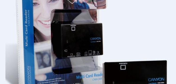 Czytniki kart USB Canyon CNR-CARD - magazynowanie danych nigdy nie było takie łatwe