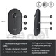 Logitech Pebble M350 (grafitowy)